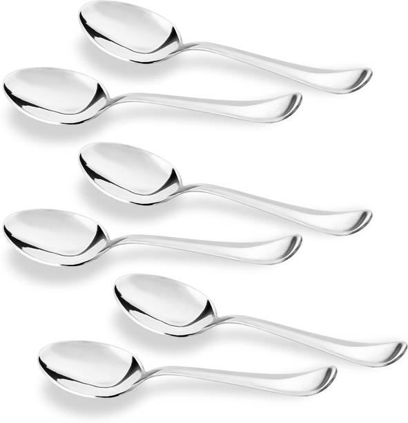 Sumeet Steel Dessert Spoon Set