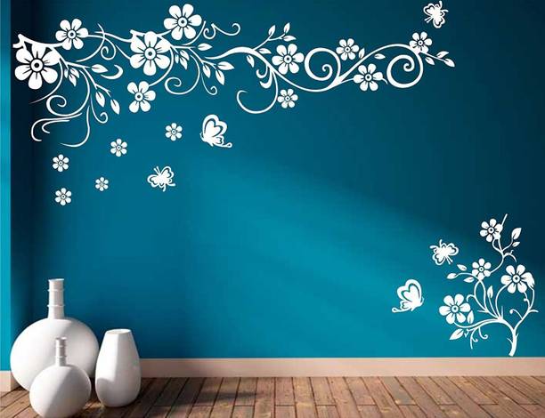 Kayra Decor Large Flower Wall Design Stencils for Wall Painting for Home Wall Decoration KDS90035 Wall stencil Stencil