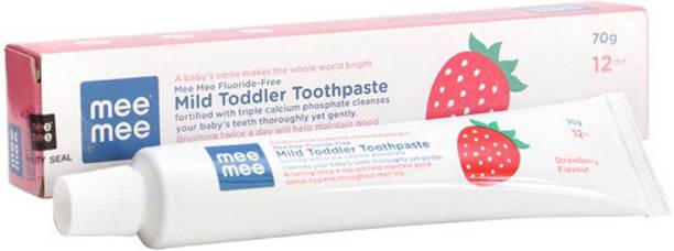 MeeMee Fluoride-Free Strawberry Flavor Toothpaste