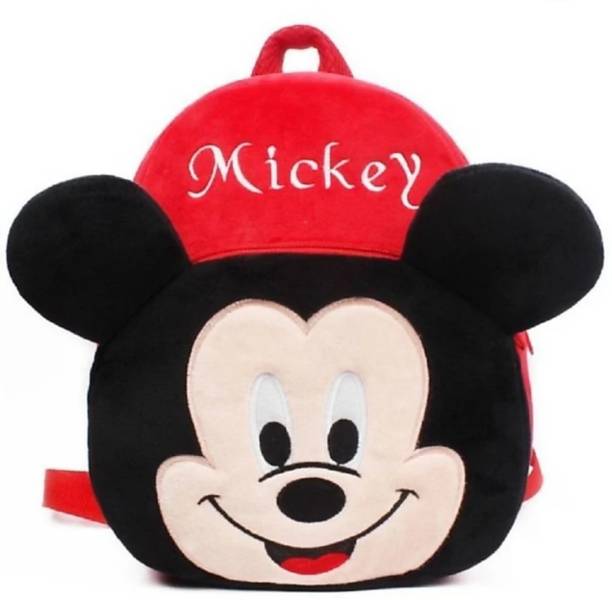 3G Collections Mickey Teddy Bear Soft Toy Kids Plush Bag/ Backpack Bag/ School Bag/ Carry Bag/ Picnic Bag/ Teddy Bag Waterproof School Bag