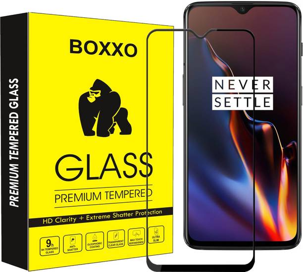 Boxxo Edge To Edge Tempered Glass for OnePlus 6T