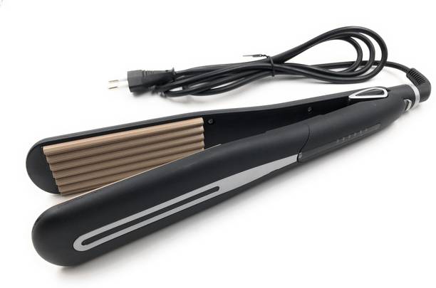 24x7eMall Hair Crimper with LCD Display and 5 Level Temperature (Black) Hair Styler