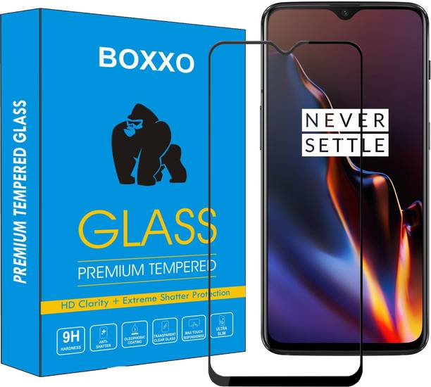Boxxo Edge To Edge Tempered Glass for 1+6T, OnePlus 6T