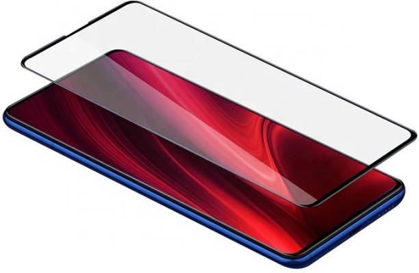 Q Box Edge To Edge Tempered Glass for Xiaomi Mi 9T::Red...
