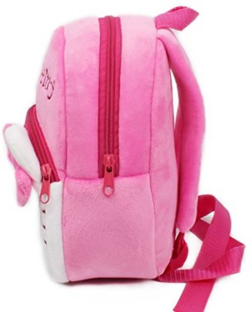 Trigger Impex Hello Kitty Soft Plush Cartoon Toy Backpack/ School Bag for Kids Backpack