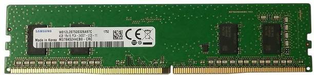 Samsung 2400Mhz Desktop RAM DDR4 4 GB (Single Channel) ...