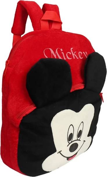 3G Collections Mickey Teddy Bear Soft Toy Kids Plush Bag Age 2-6yrs Waterproof School Bag