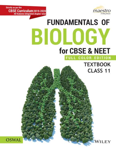 Fundamentals of Biology: CBSE Class 11 - Set of Textbook & Practice Book