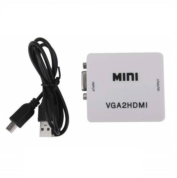 JERN  TV-out Cable 171202896220 VGA to HDMI Full HD Video 1080P Audio Converter Adapter