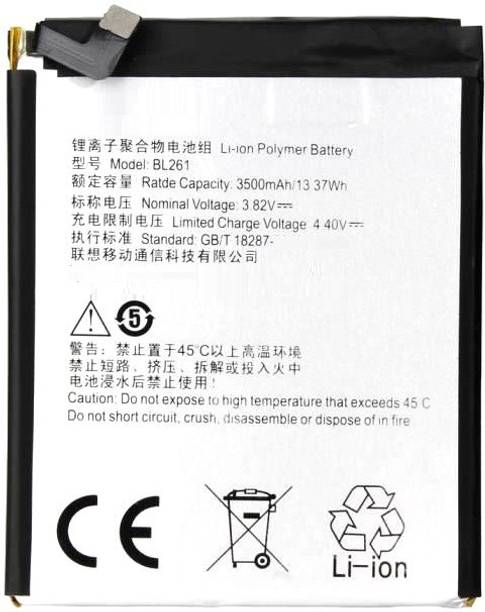 Door Of Fashion Mobile Battery For  Lenovo Vibe A7020 / K52t38 / K52e78 / K5 Note