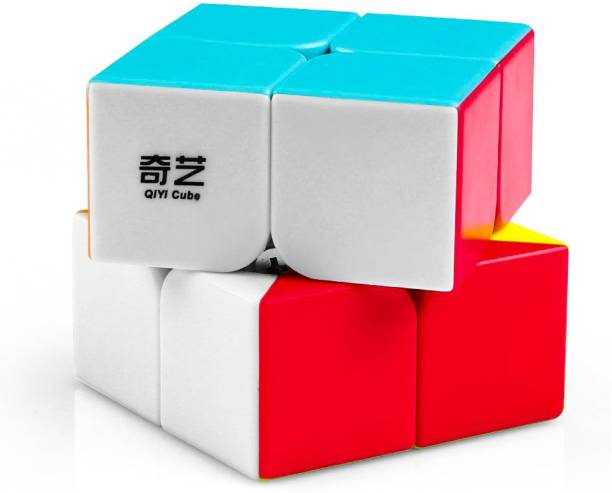 D ETERNAL Cube Qiyi Qidi S 2x2 High Speed Stickerless Puzzle Magic Cube