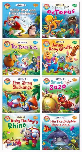 Set Of 8 Story Books Level 0