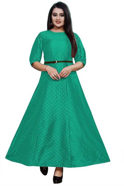 Trendz Creation Straight Gown