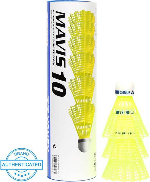 YONEX Mavis 10 Nylon Shuttle  - Yellow