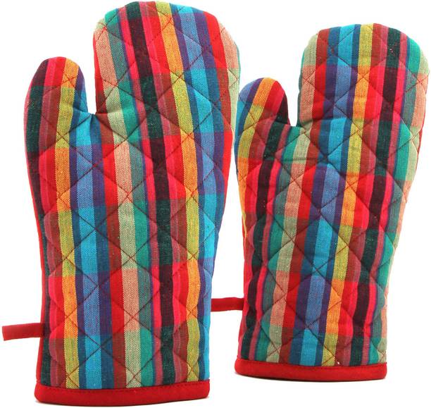 Raksha Multicolor Cotton Kitchen Linen Set