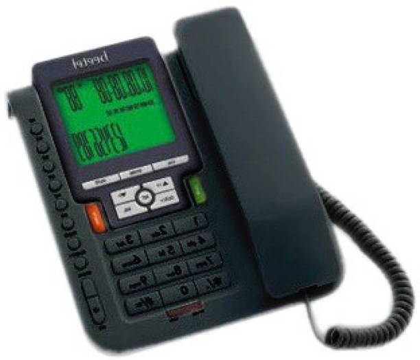 Beetel M71 Corded Landline Phone (Black) Corded Landline Phone with Answering Machine
