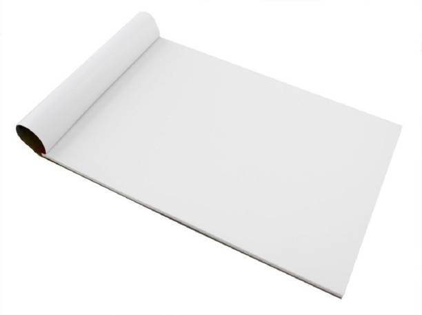Arham Canvas White Sheet Unruled 11 inches * 10.5 inches 100 gsm Drawing Paper