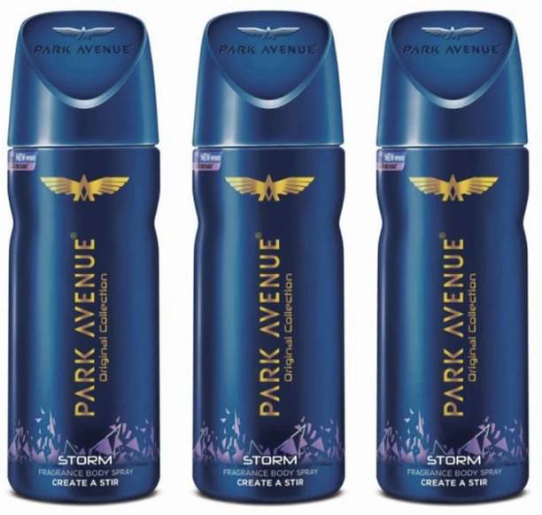 PARK AVENUE Storm Deodorant Spray - For Men & Women (150 ml, Pa