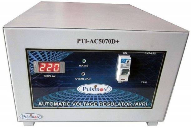 PULSTRON PTI-AC5070D+ 5 KVA (70V-300V) Single Phase, 2 Ton Air Conditioner Automatic Voltage Stabilizer