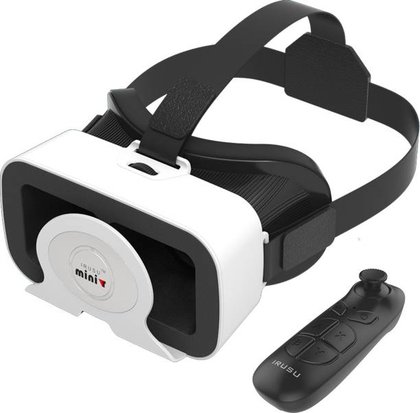 Irusu Minivr VR headset with remote and 42mm HD lenses....