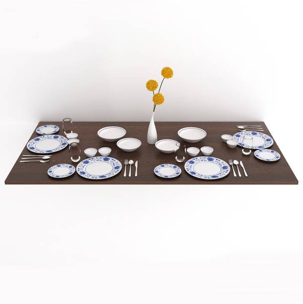 BLUEWUD Hemming Engineered Wood 4 Seater Dining Table