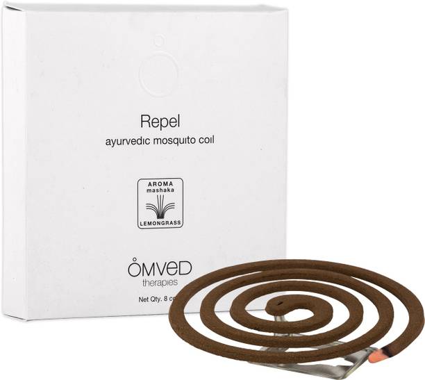 Omved Repel Ayurvedic Mosquito Coil 8 Mosquito Coil