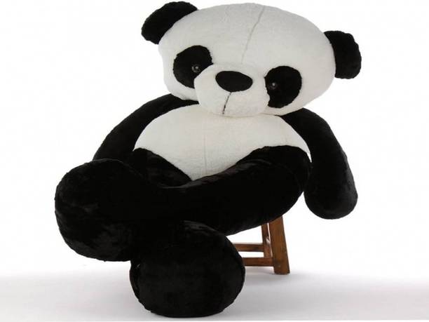 NP Toys Stuffed Spongy Huggable Imported Panda Teddy Bear  - 152 cm