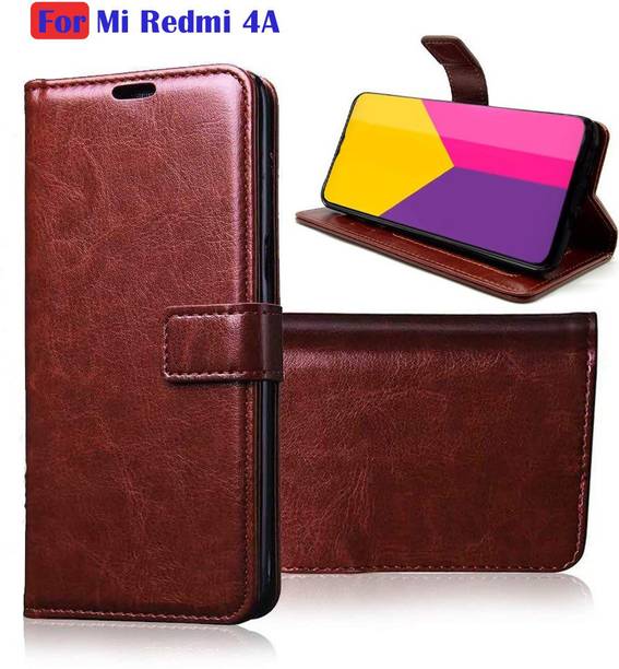 FARMAISH Flip Cover for Mi Redmi 4A