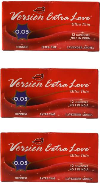 Version Male Condom Extra Love Ultra Thin Condom