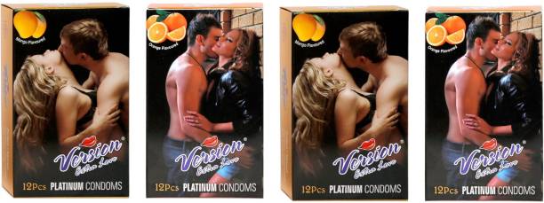 Version Male Condom 2 Extra Love Multi- Condom