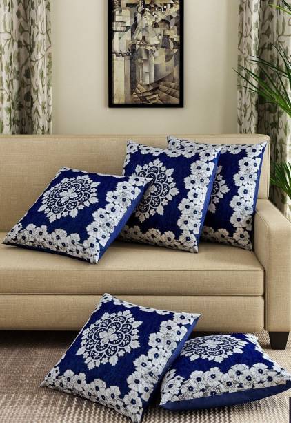 FAB NATION Floral Cushions Cover