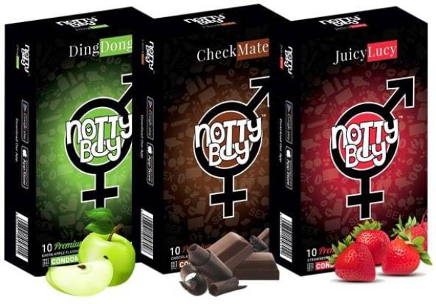 NottyBoy Multi Flavour Pack Condom