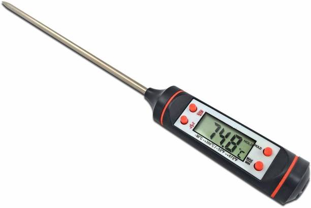 APTECHDEALS Digital Instant Read Stainless Steel Cooking Thermometer Thermometer with Fork Kitchen Thermometer