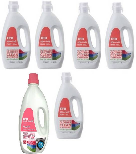 IFB Fluff pack of 6 Ltr Multi-Fragrance Liquid Detergent