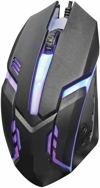 HexaGear Premium quality 7 colours changing led Gaming Mouse Wired Ambidextrous Optical  Gaming Mouse