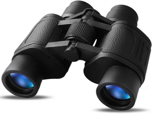 WOLBLIX 8 X 40 HD Binoculars 10X Zoom Folding Powerful Lens Portable Binocular Telescope With Bag Outdoor Binoculars For Long Distance , bird watching,wildlife (Adults ,children,kids) Binoculars (40, Black) Binoculars