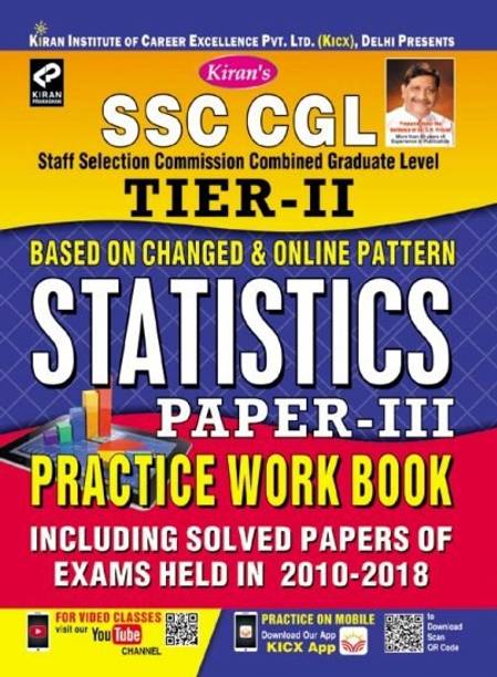 KiranÃ¢ÂÂs Ssc Cgl Tier ÃÂÂ Ii Statistics Paper ÃÂÂ Iii Practice Work Book- English(2596)