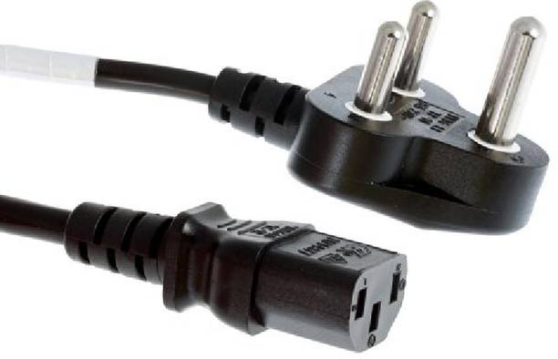 Fedus Power Cord 1.5 m Computer/Printer/Desktop/Pc/Smps Power Cable Cord Black