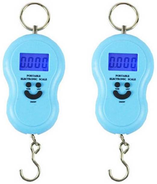 StealODeal Blue Luggage Weighing Scale Capacity 50 Kg (Pack of 2) Balance Scale