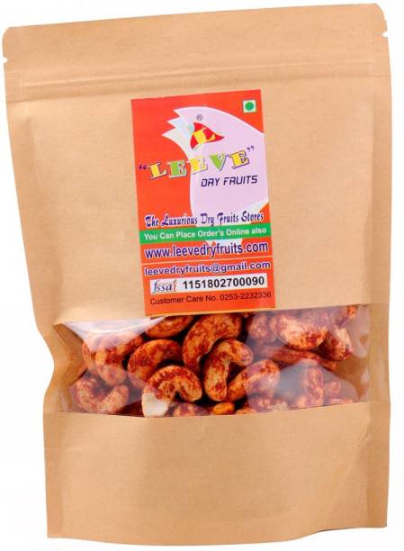 Leeve Dry fruits Cashew Red Chilly, 400 gram Cashews