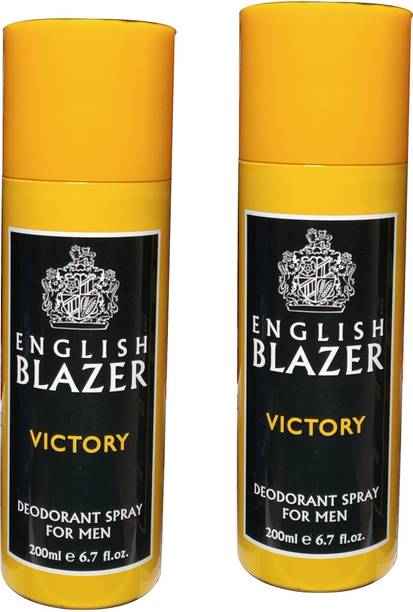 English BLAZER VICTORY (PACK OF 2) Deodorant Spray  -  For Men