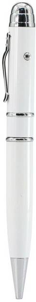 Nexshop Different Shape USB Pen Drive,, Ballpoint Pen + USB + Laser Light 4GB Flash Disk 4 GB Pen Drive Compatible with Gaming Console, Desktop Computer, Tablet, Audio Player, Television, Laptop USB 2.0 Metal Case