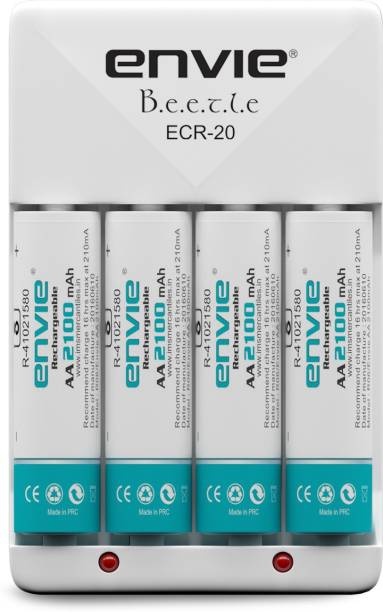Envie Envie Beetle Charger ECR 20+4xAA 2100 Battery  Camera Battery Charger