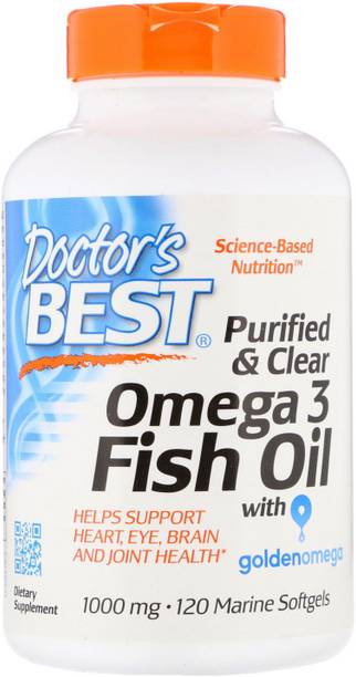Doctor's Best Purified & Clear Omega 3 Fish Oil