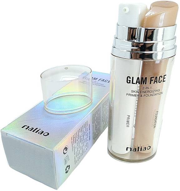 maliao Glam Face Long Lasting Primer& Cream  Foundation