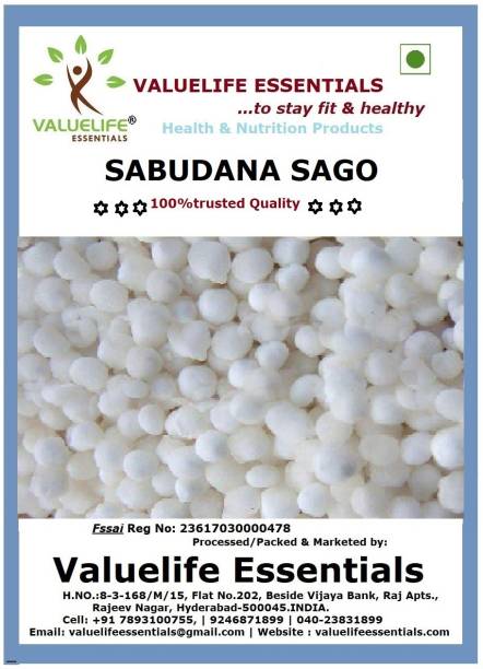 Value Life Sago Fresh(SABUDANA) Sago