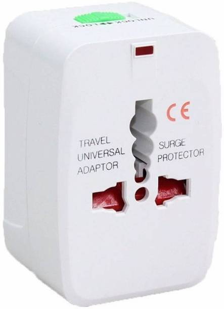 Hopeberry Universal World Wide Travel Charger Adapter Plug for Us Uk Eu Au (White) Worldwide Adaptor