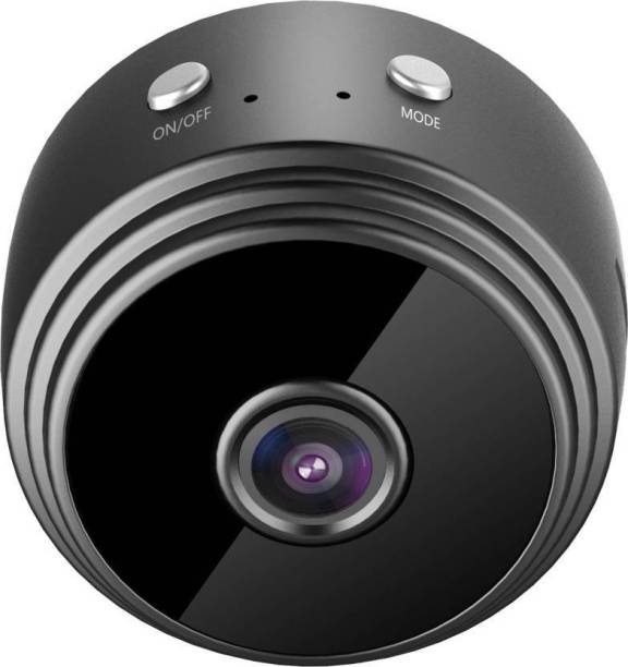 Smarty TOTAL Wireless Wifi 1.3Mp Camera 360 Degree Fisheye HD View With IR Night Motion Detection Magnetic Security Camera (Black) Security Camera