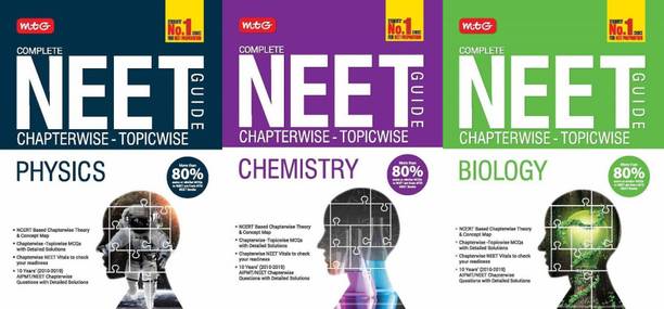 Complete NEET Guide PCB 3 BOOK COMBO SET