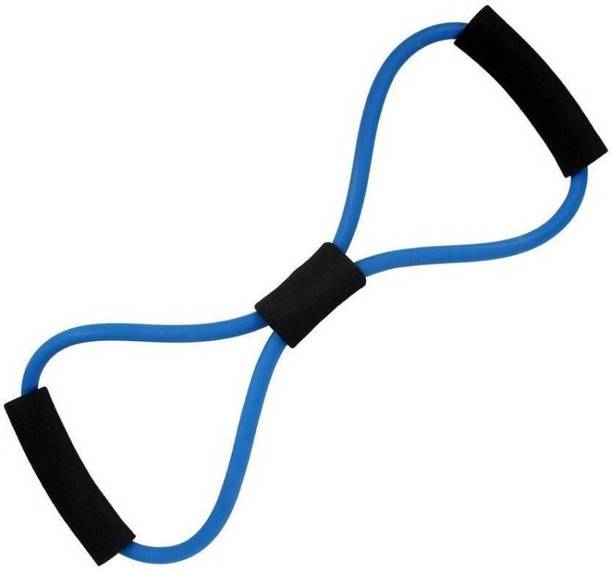 Bluebells India Duke blue-Toner shape 8 Workout Tube for Upper/Lower Exercise Resistance Tube